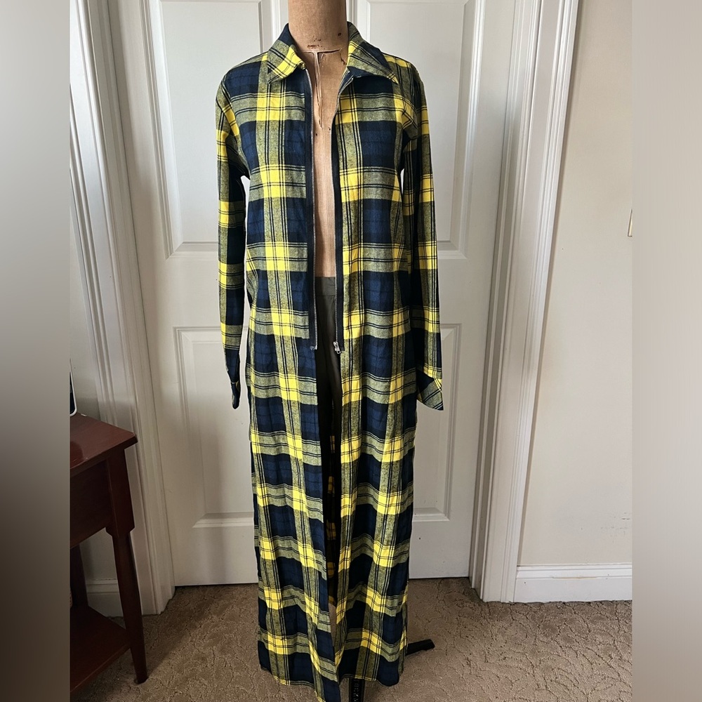 Tall Long Sleeves Plaid Shirt